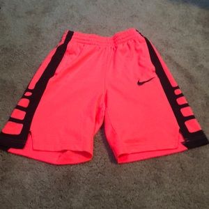 Pink Nike Elite Shorts